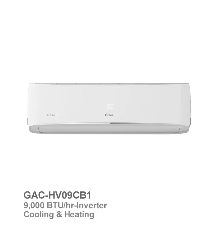 کولر گازی اینورتر اسمارت جی پلاس مدل GAC-HV09CB1