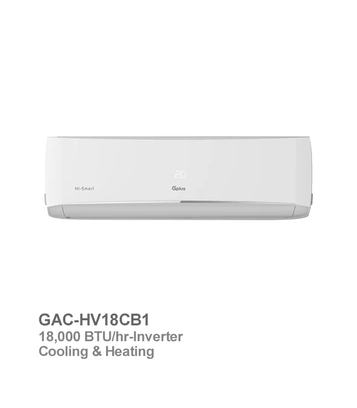 کولر گازی اینورتر اسمارت جی پلاس مدل GAC-HV18CB1
