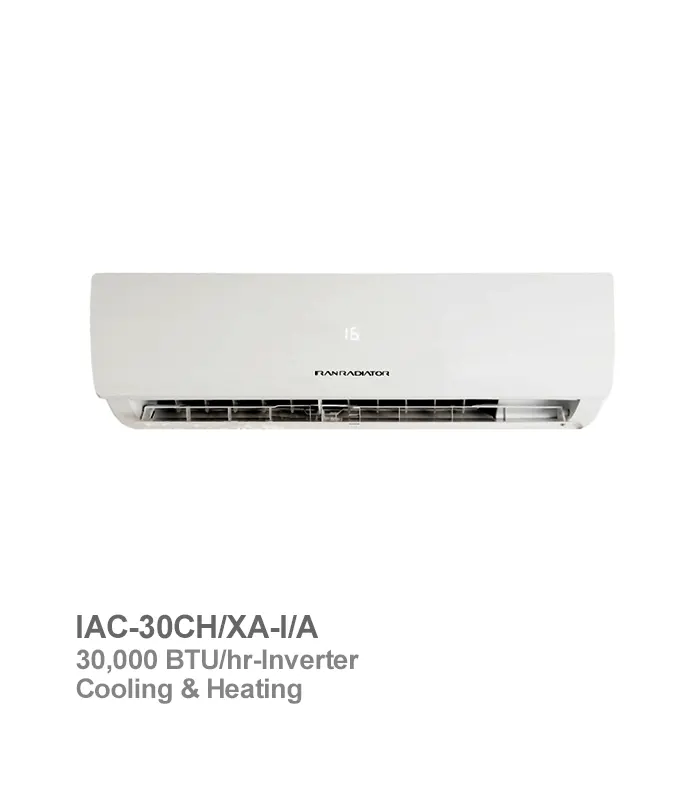 کولر گازی اینورتر ایران رادیاتور مدل IAC-30CH/XA-I/A