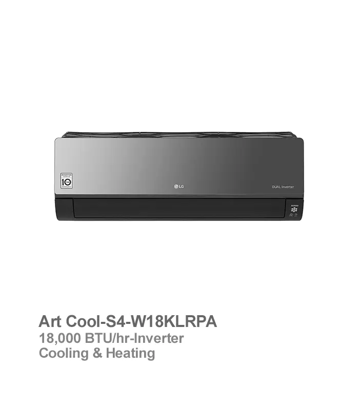 کولر گازی اینورتر ال جی سری Art Cool مدل S4-W18KLRPA