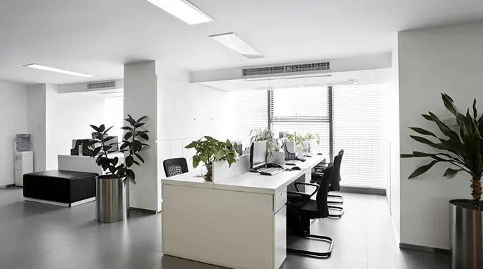 فن کویل سقفی توکار (بدون کابین)