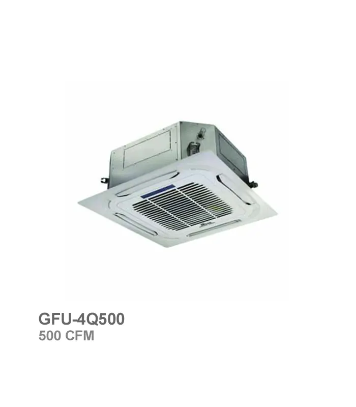 فن کویل کاستی چهار طرفه جی پلاس مدل GFU-4Q500