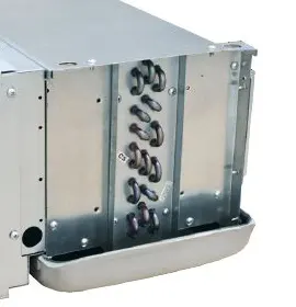 کویل سه ردیفه در فن کویل کانالی گرین مدل GDF1200P1/H