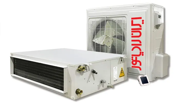 داکت اسپلیت ایران رادیاتور مدل IAC-24CH/Slim Duct/A