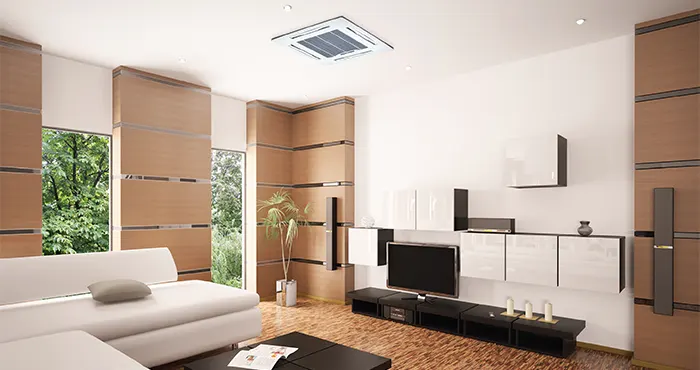 فن کویل کاستی 4 طرفه کامپکت میدیا مدل MKD-300
