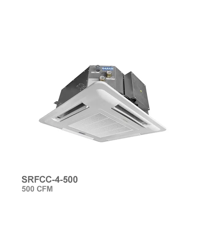 فن‌کویل کاستی 4 طرفه ساران مدل SRFCC-4-500