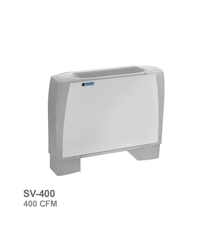 فن‌ کویل زمینی کریوه پایه دار تهویه مدل SV-400