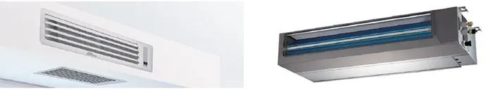 طراحی باریک یونیت داخلی داکت اسپلیت اینورتر تک الکتریک مدل BT-MDM2I-24HT3