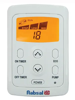 کلید ترموستاتیک کولر آبی کم مصرف آبسال مدل AC/DC-60