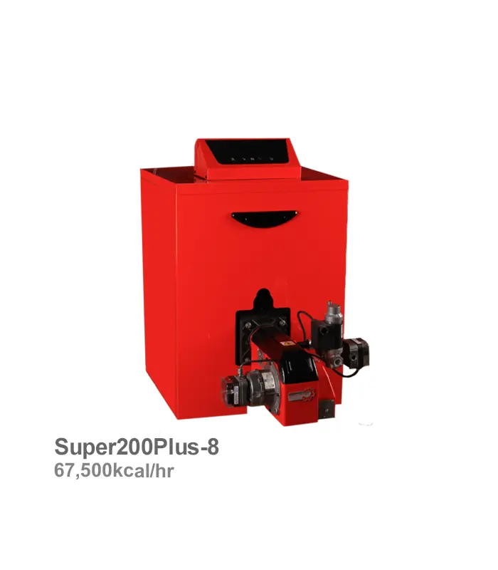 دیگ چدنی شوفاژکار مدل سوپر 200 پلاس/ 8 پره