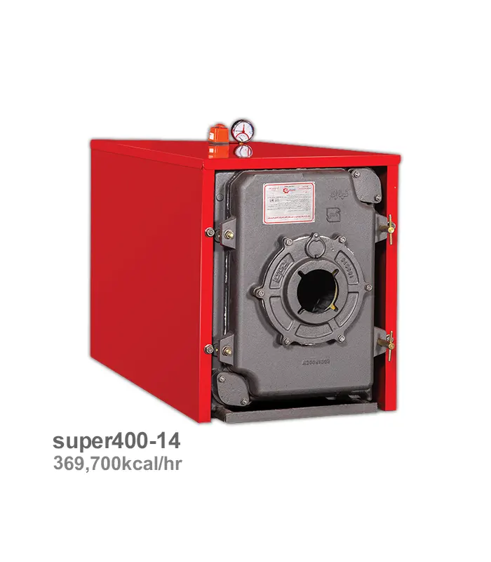 دیگ چدنی شوفاژکار مدل سوپر 400/ 14 پره