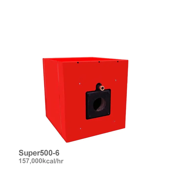 دیگ چدنی شوفاژکار مدل سوپر 500/ 6 پره