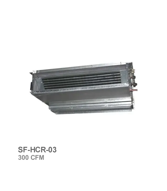 فن‌کویل سقفی بدون کابین ساراول مدل SF-HCR-03