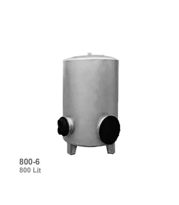 منبع کویلدار عمودی 800 لیتری ورق 6 نوین اتمسفر