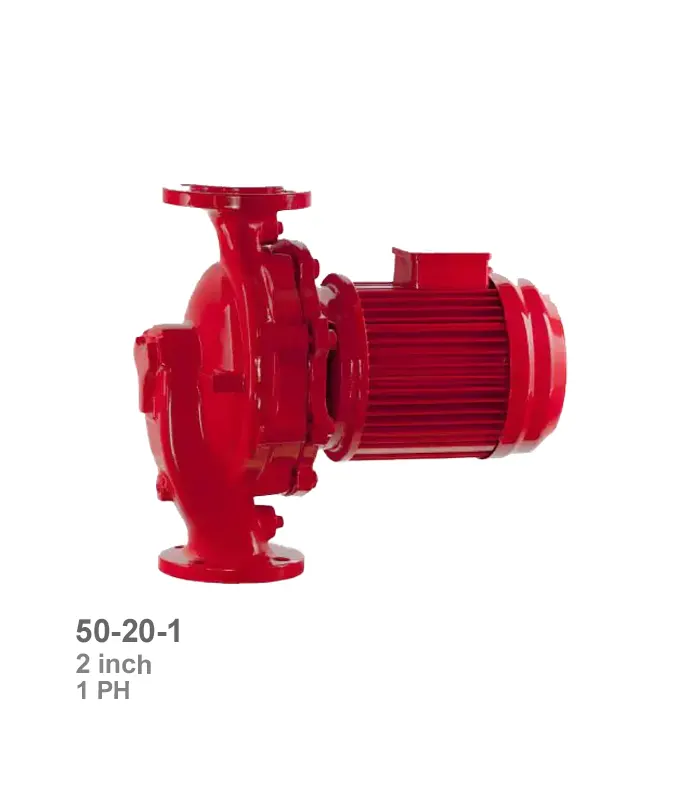 پمپ سیرکولاتور خطی 2 اینچ تکفاز 20-50 سمنان انرژی