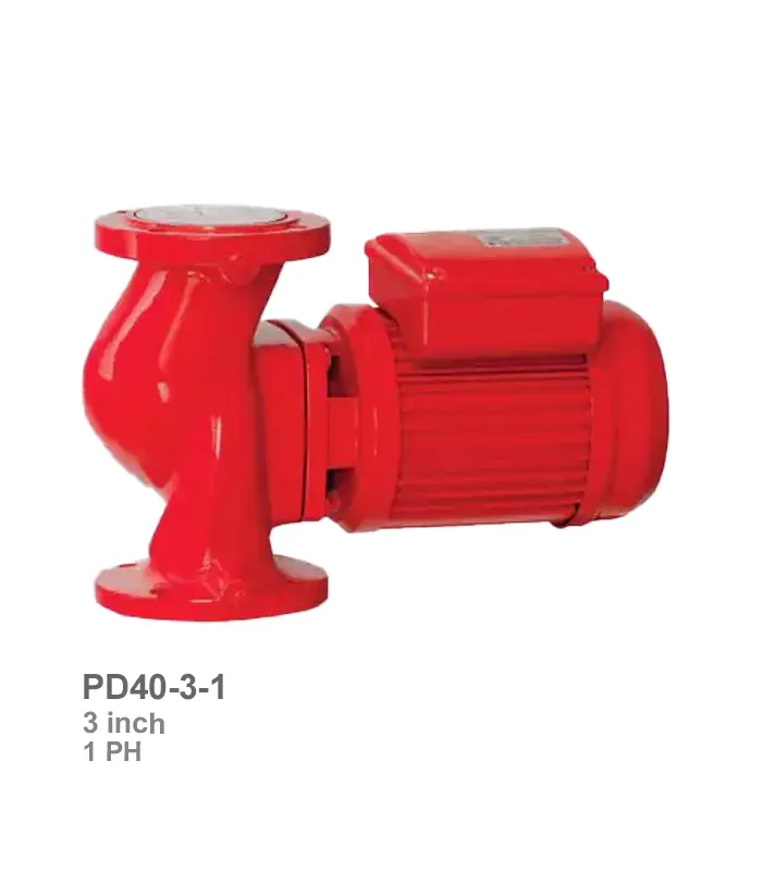پمپ سیرکولاتور خطی 3 اينچ تکفاز PD40 سمنان انرژی