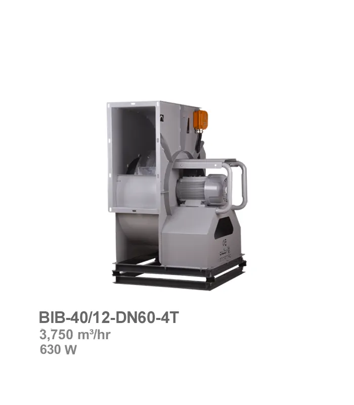 فن سانتریفیوژ بکوارد مدل BIB-40/12-DN60-4T