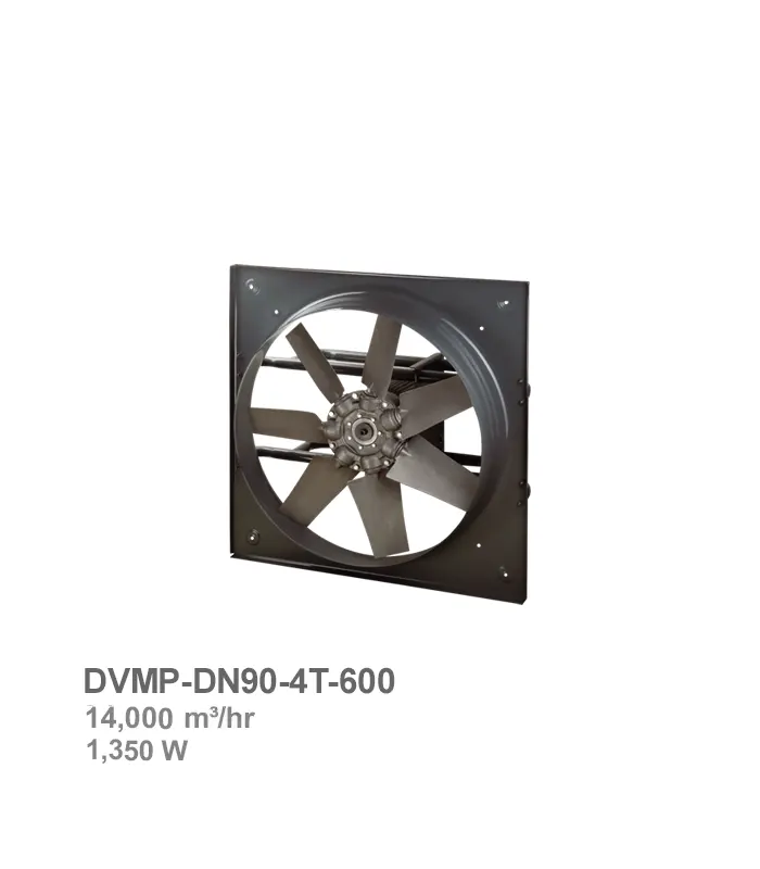فن آکسیال صنعتی دمنده مدل DVMP-DN90-4T-600 - تصویر 1