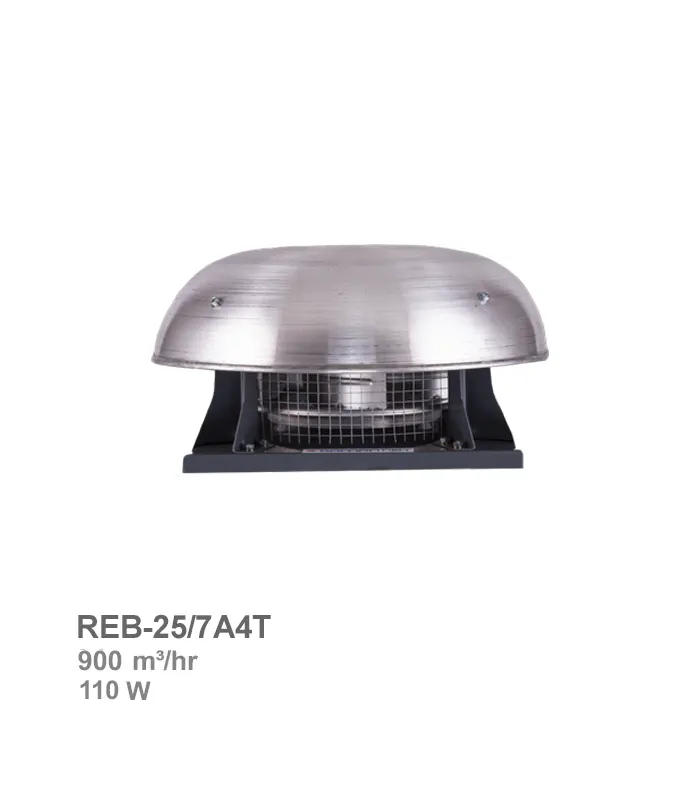 هواکش رادیال سقفی مدل REB-25/7A4T