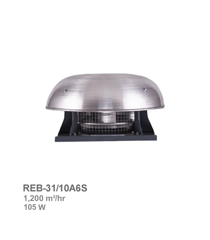 هواکش رادیال سقفی مدل REB-31/10A6S