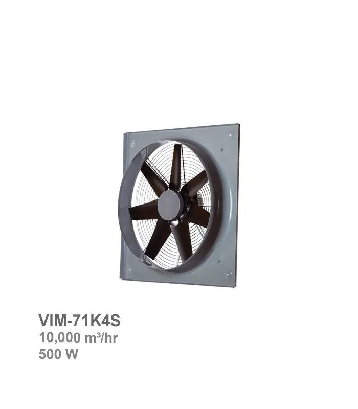 هواکش صنعتی سنگین فلزی دمنده مدل VIM-71K4S