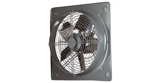 هواکش صنعتی پروانه استیل دمنده مدل VIS-40D4S