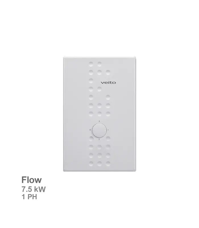 آبگرمکن برقی تکفاز ویتو مدل فلو (Flow)
