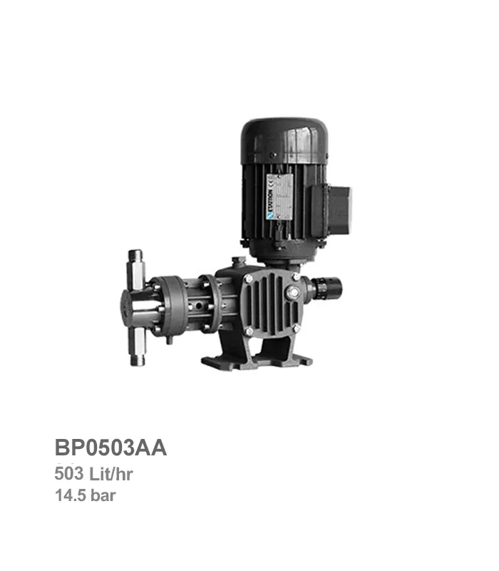 دوزینگ پمپ پیستونی با هد استیل اتاترون مدل BP0503AA - تصویر 1