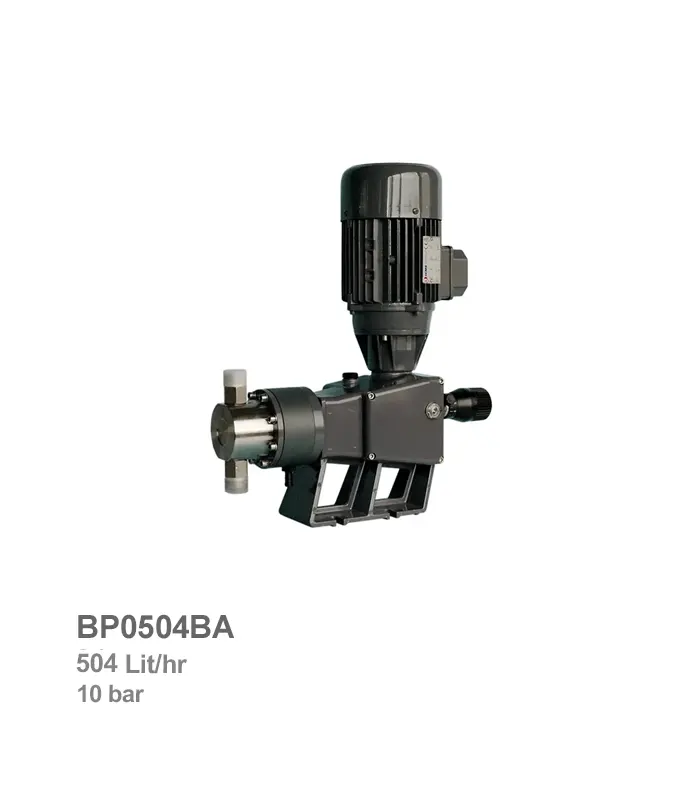 دوزینگ پمپ پیستونی با هد PVC اتاترون مدل BP0504BA