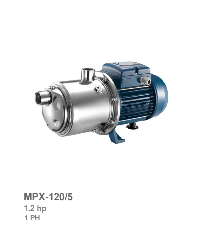 الکتروپمپ دوپروانه تکفاز پنتاکس مدل MPX-120/5
