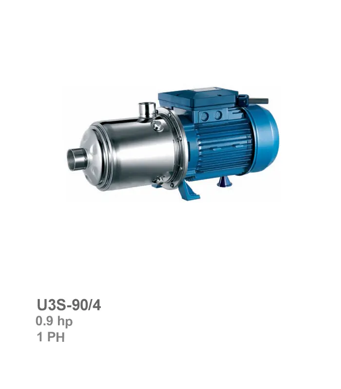 الکتروپمپ طبقاتی افقی تکفاز پنتاکس مدل U3S-90/4