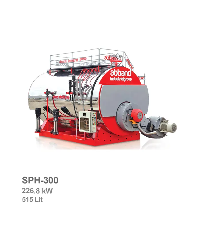 دیگ بخار تک کوره آب بند مدل SPH-300