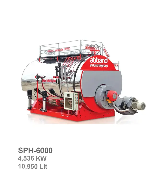 دیگ بخار تک کوره آب بند مدل SPH-6000