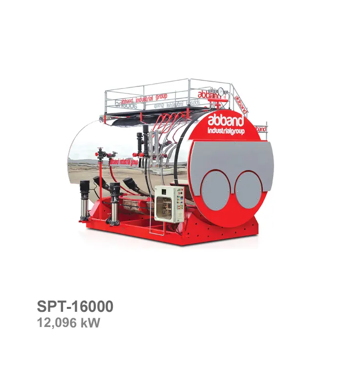 دیگ بخار دو کوره آب بند مدل SPT-16000