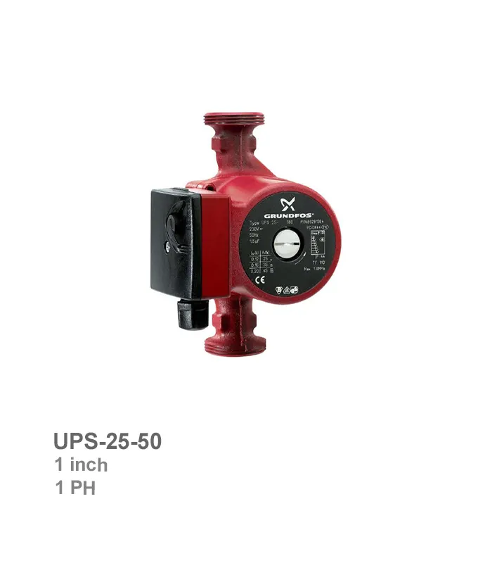 پمپ سیرکولاتور گراندفوس مدل UPS-25-50