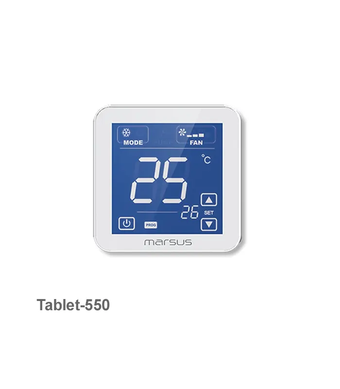 ترموستات لمسی توکار دیجیتال مرصوص کام مدل Tablet-550