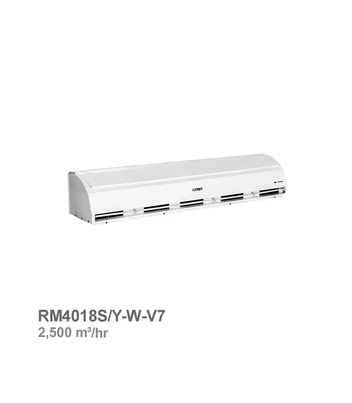 پرده هوا باد گرم Air Jet فراز کاویان مدل RM4018S/Y-W-V7