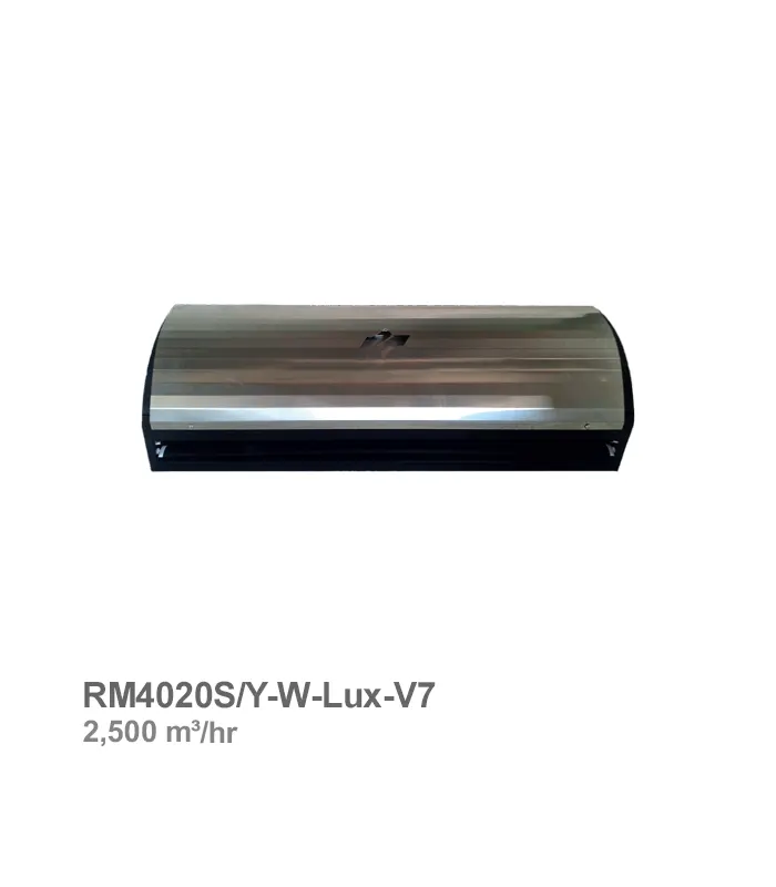 پرده هوا Air Jet استیل فراز کاویان مدل RM4020S/Y-W-Lux-V7