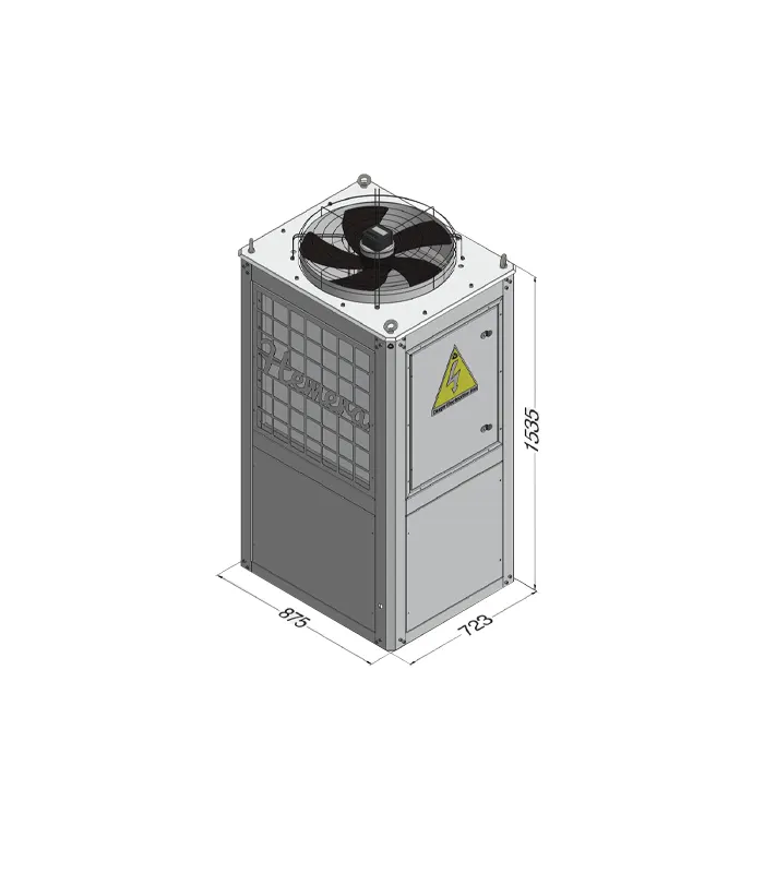 چیلر تراکمی هواخنک همرا (Hemera) مدل TCA-HA-5 - تصویر 2