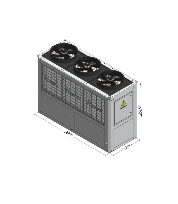 چیلر تراکمی هواخنک همرا (Hemera) مدل TCA-HA-48 - تصویر 2