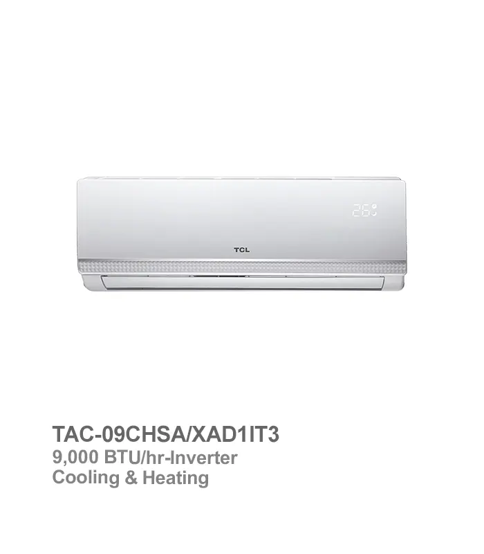 کولر گازی اینورتر تی سی ال مدل TAC-09CHSA/XAD1IT3