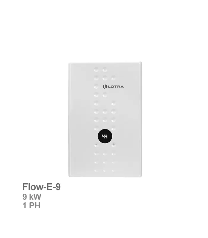آبگرمکن برقی تکفاز بدون مخزن لوترا مدل Flow-E-9
