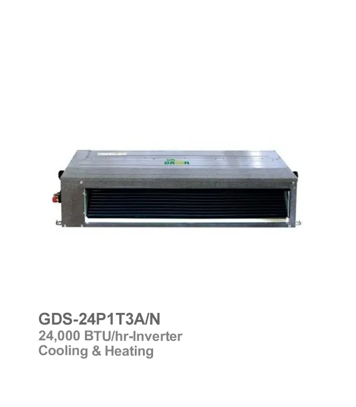 داکت اسپلیت اینورتر حاره‌ای گرین مدل GDS-24P1T3A/N