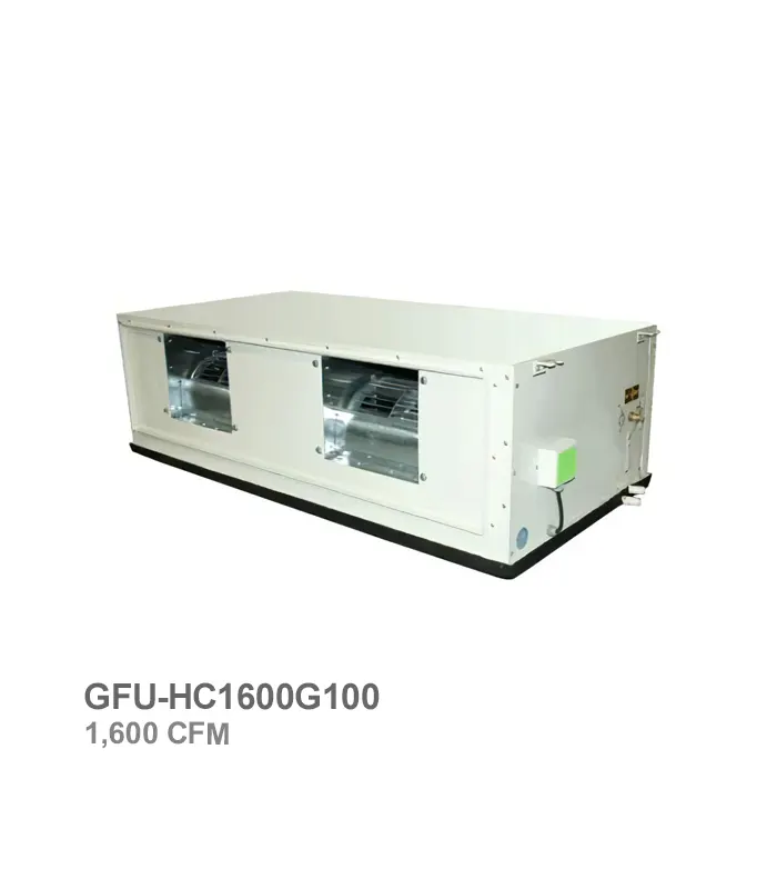 فن کویل کانالی پرفشار جی پلاس مدل GFU-HC1600G100