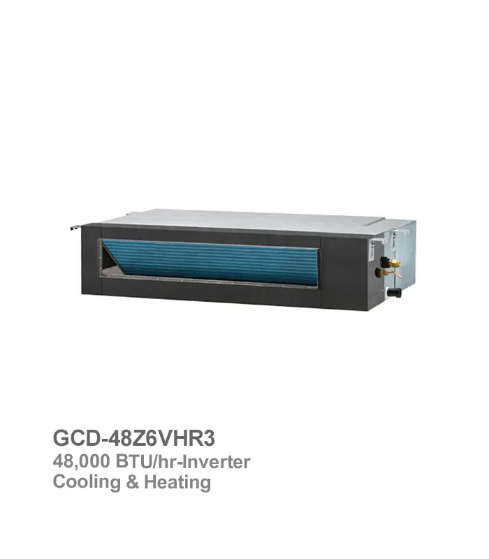 داکت اسپلیت اینورتر 48000 تکفاز جی پلاس مدل GCD-48Z6VHR3