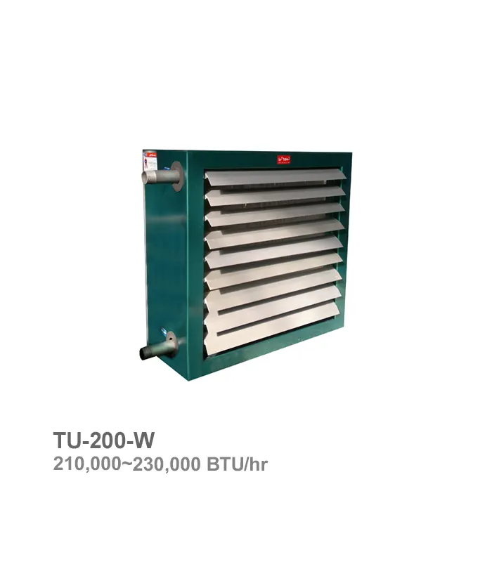 یونیت هیتر آبگرم تهویه آریا مدل TU-200-W