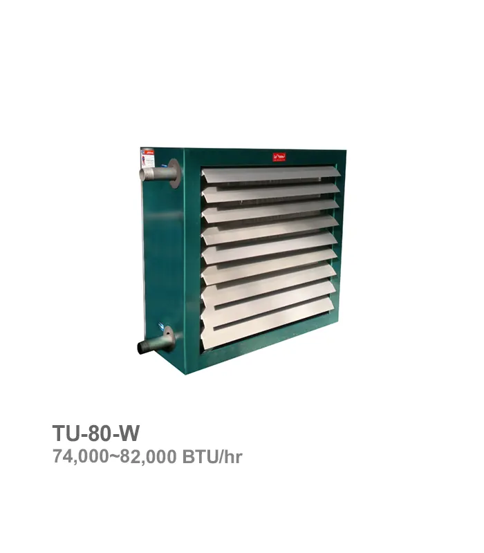 یونیت هیتر آبگرم تهویه آریا مدل TU-80-W