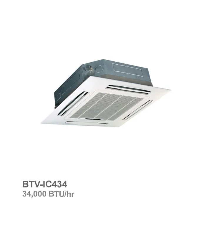 یونیت داخلی کاستی چهارطرفه مینی VRF بویمن مدل BTV-IC4-34
