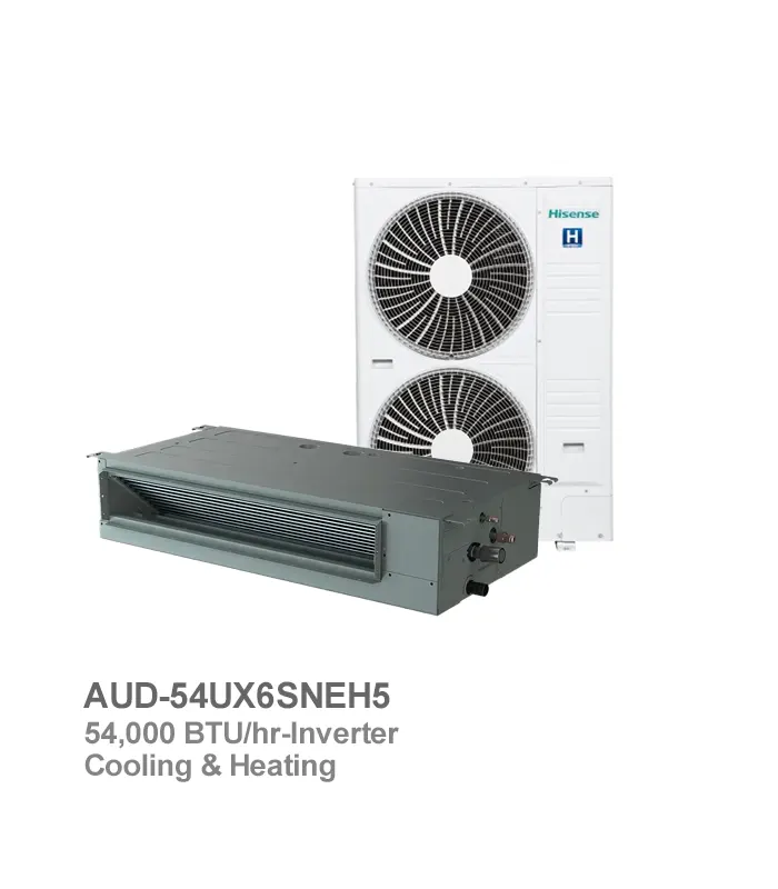 داکت اسپلیت اینورتر حاره‌ای هایسنس مدل HID-60F4