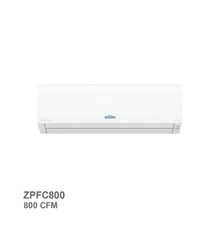 فن کویل دیواری 800CFM برث (Breath) مدل ZPFC800